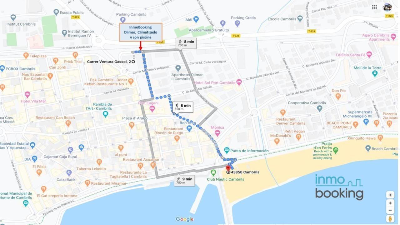 Olimar, Climatizado Y Con Piscina Inmoboking Apartman Cambrils Kültér fotó